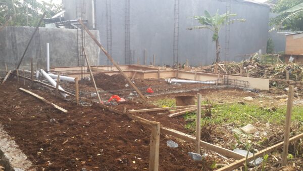 Pondasi dan struktur rumah 1 lantai