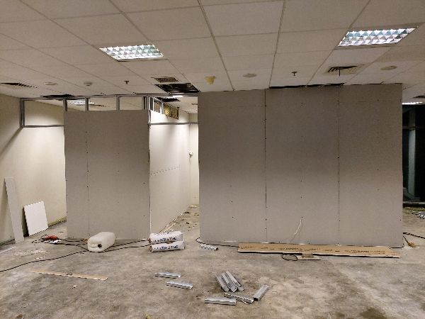 Partisi Gypsum untuk Sekat Dinding Ruang Kantor Anda