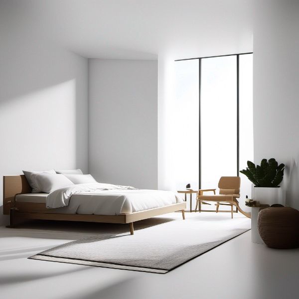 Kamar tidur dengan konsep minimalis