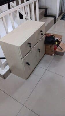 Pembuatan portable drawer meja kerja