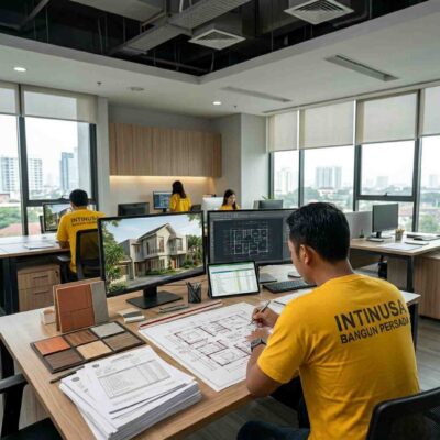 Pembuatan RAB dan gambar kerja renovasi rumah Tangerang