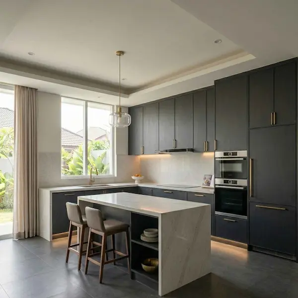 Jasa renovasi dapur rumah Tangerang desain modern